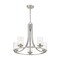 Z-Lite Beckett 5 Light Chandelier, Brushed Nickel And Clear Seedy 492-5BN - alternate 4